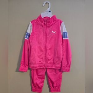 Puma Pink Tracksuit